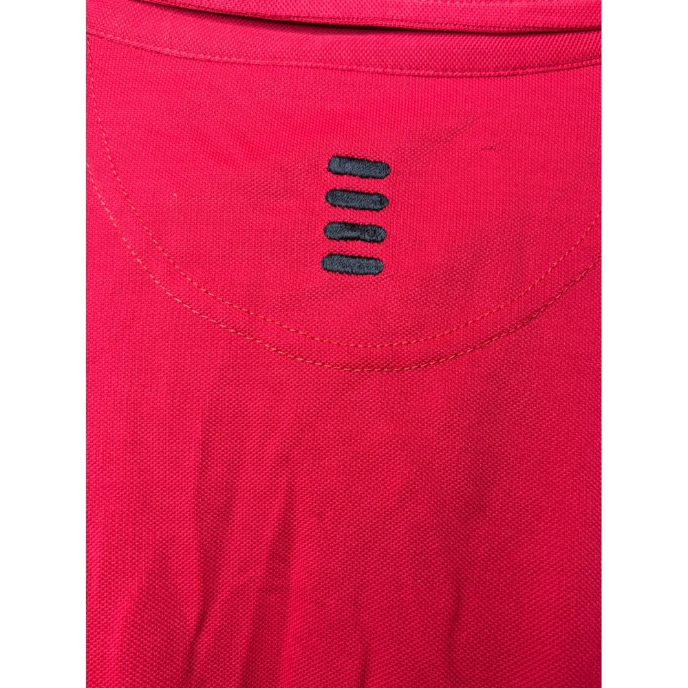 Fila Ferrari Mens Long Sleeve Polo Shirt Red XL Racing Formula 1 Logo - Picture 13 of 14